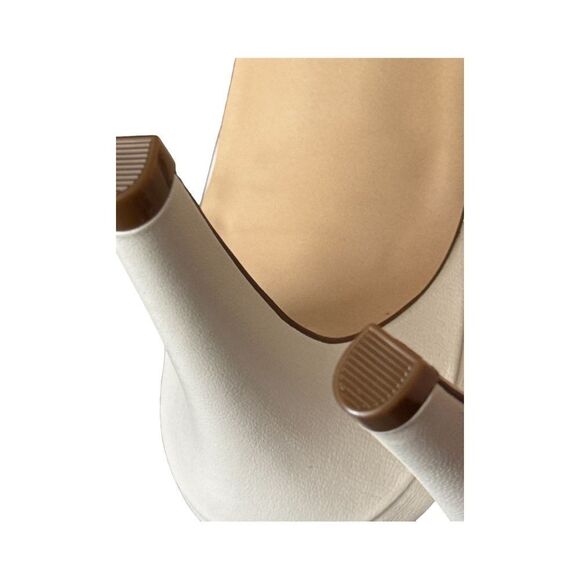 COLE HAAN VANDAM LEATHER SLING-BACK PUMP IVORY - Picture 7 of 11